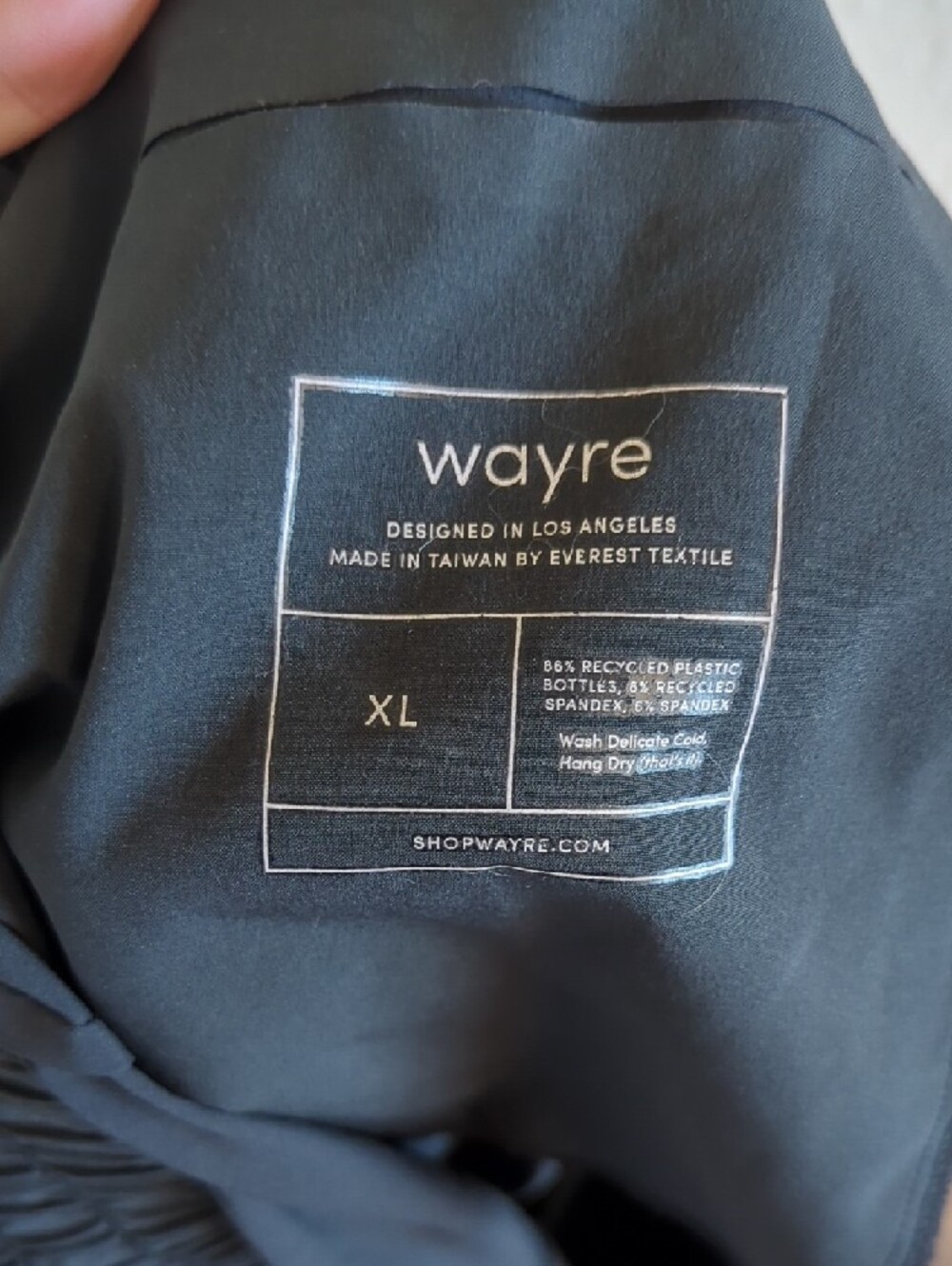Wayre Cruiser Wide Leg Stretch Pant - Black - Size XL - Picture 9 of 9